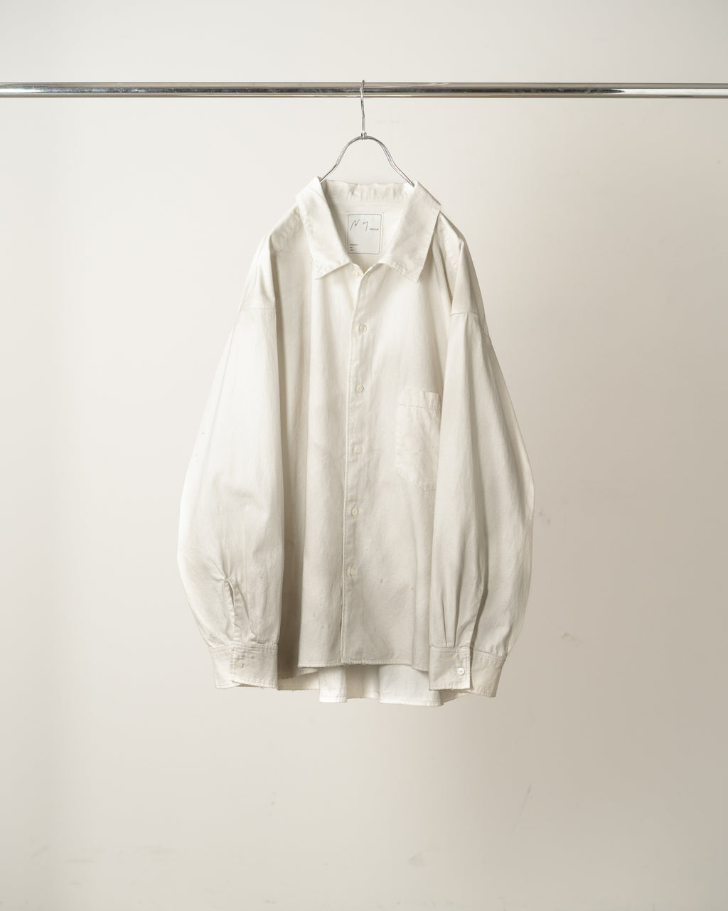 L.T OZ DENIM SHIRT(G.WHITE)