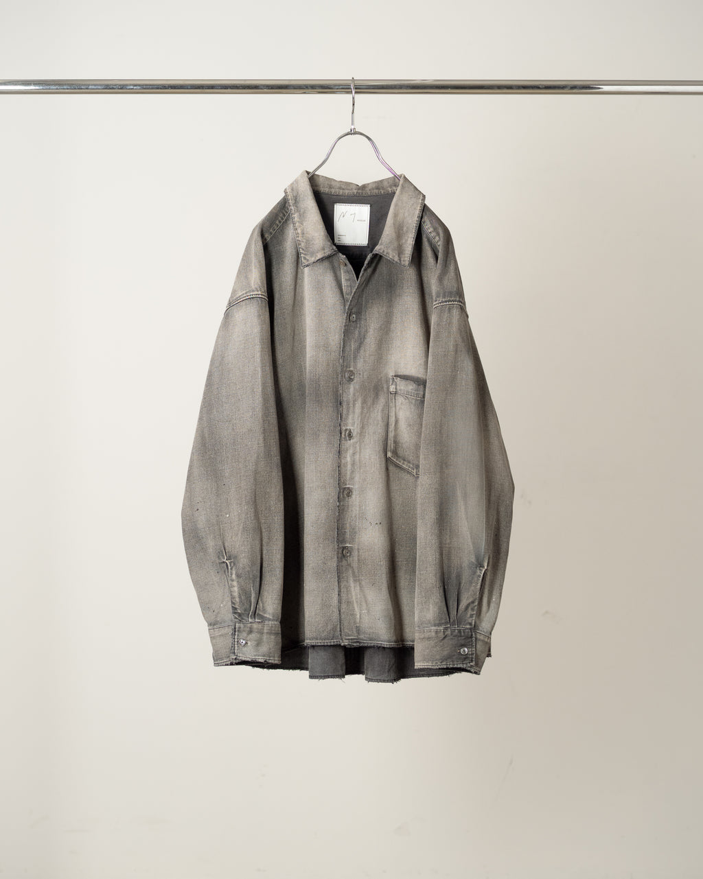 L.T OZ DENIM SHIRT(BLACK)