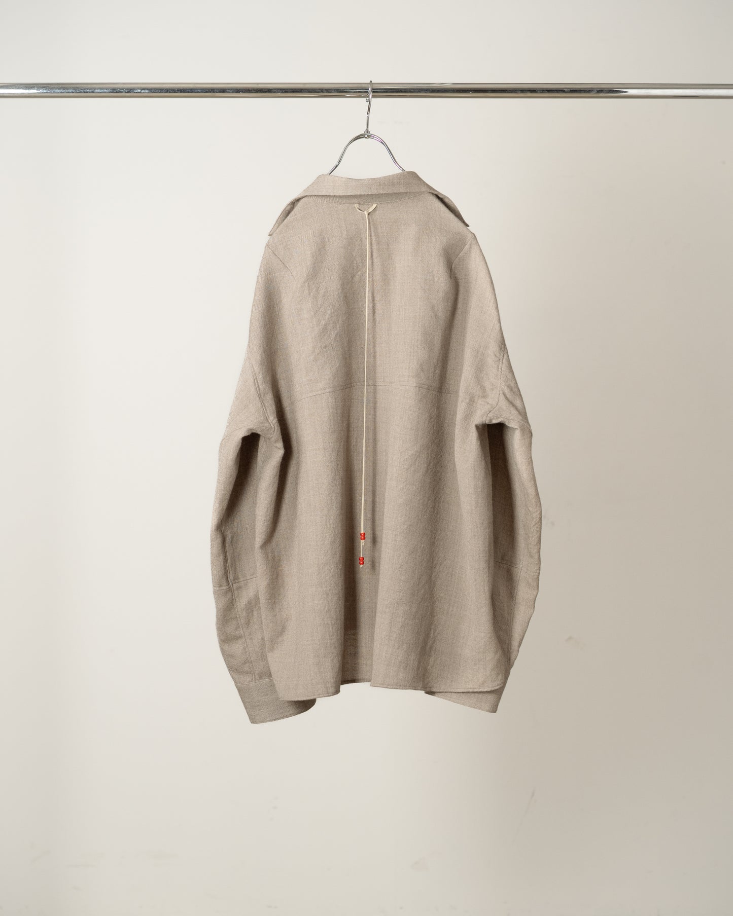 SKIPPER UV NECK SHIRT(BEIGE)