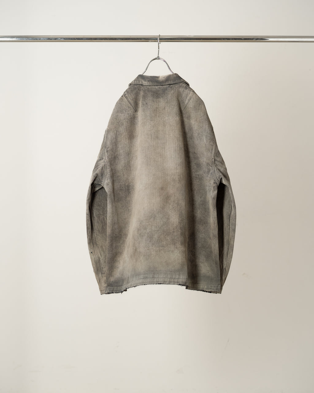 HERRINGBONE WORK SHIRT(BLACK)