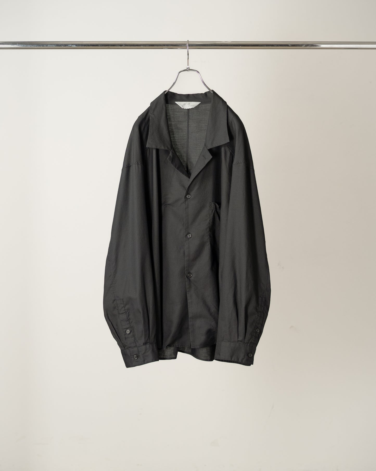 C/S TAILORED SHIRT(BLACK)