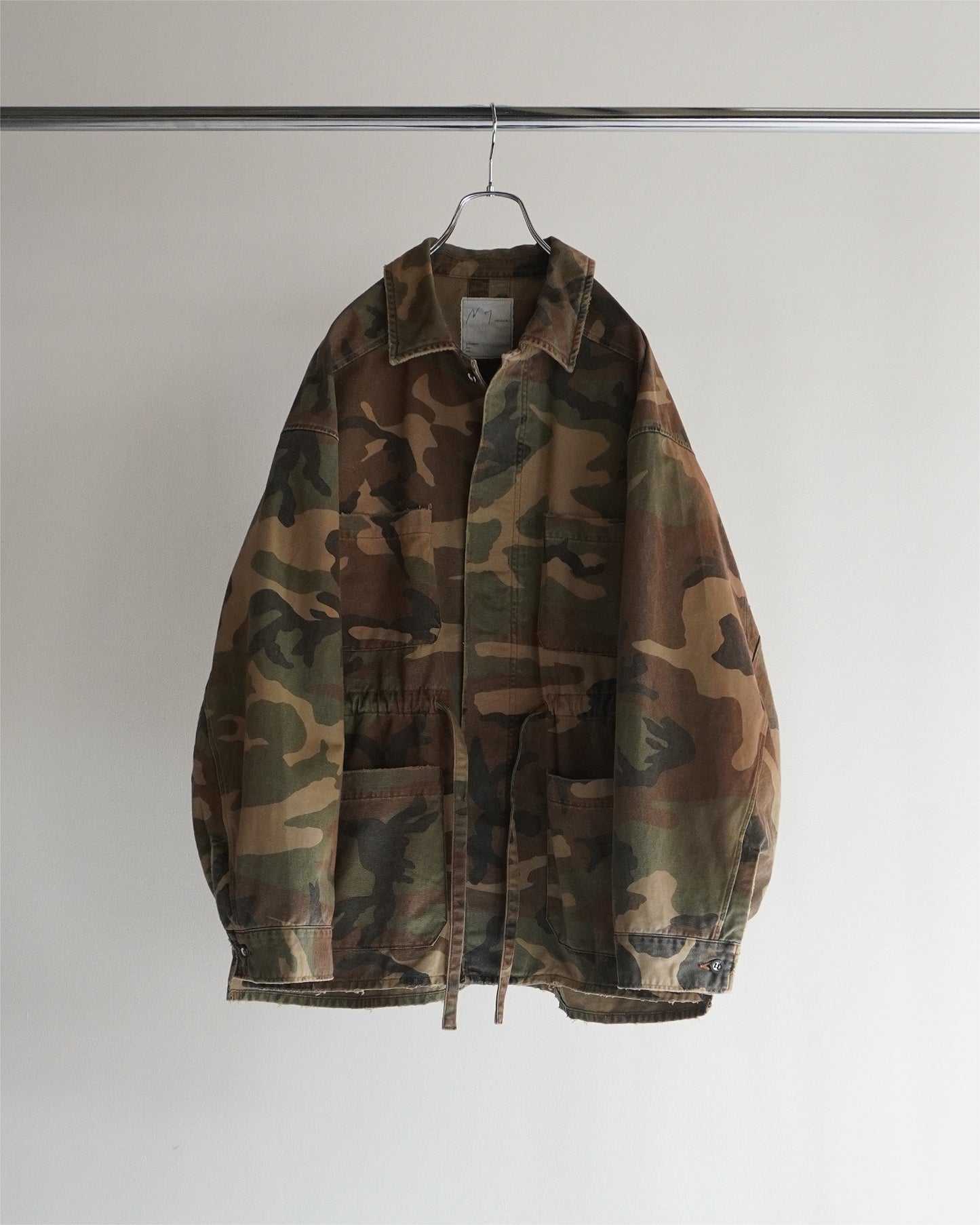 CAMO SHIRT JACKET(WOODLAND)