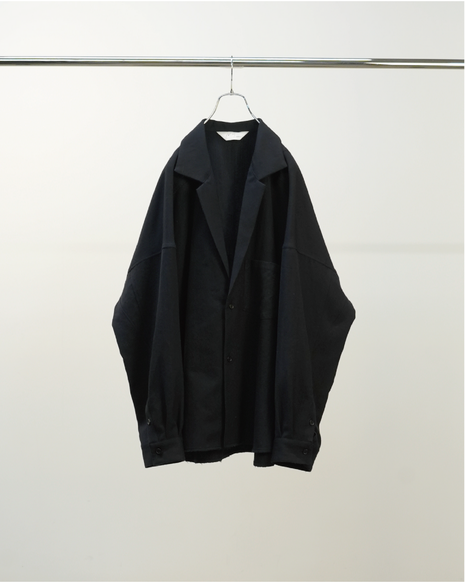 専用ANCELLMTシャツ WASH WOOL TAILORED SHIRT(CHARCOAL) – ANCELLM