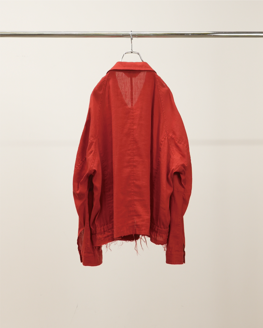 L/N ZIPUP SHIRT JACKET(RED) – ANCELLM
