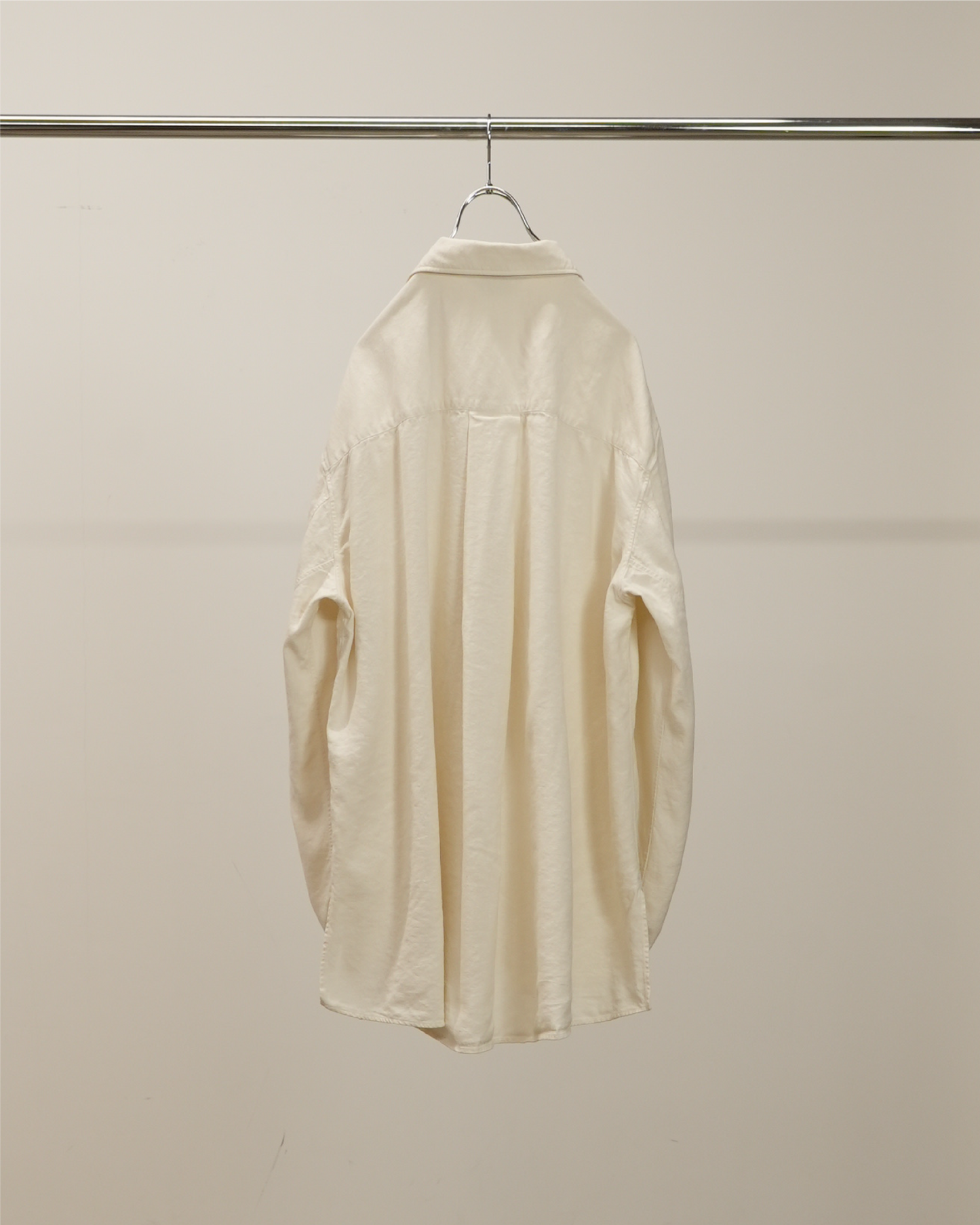 L/S NEP BOXY SHIRT(D.WHITE)