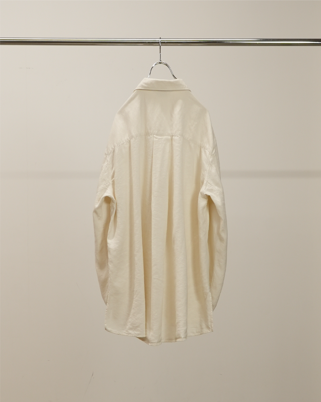 L/S NEP BOXY SHIRT(D.WHITE)