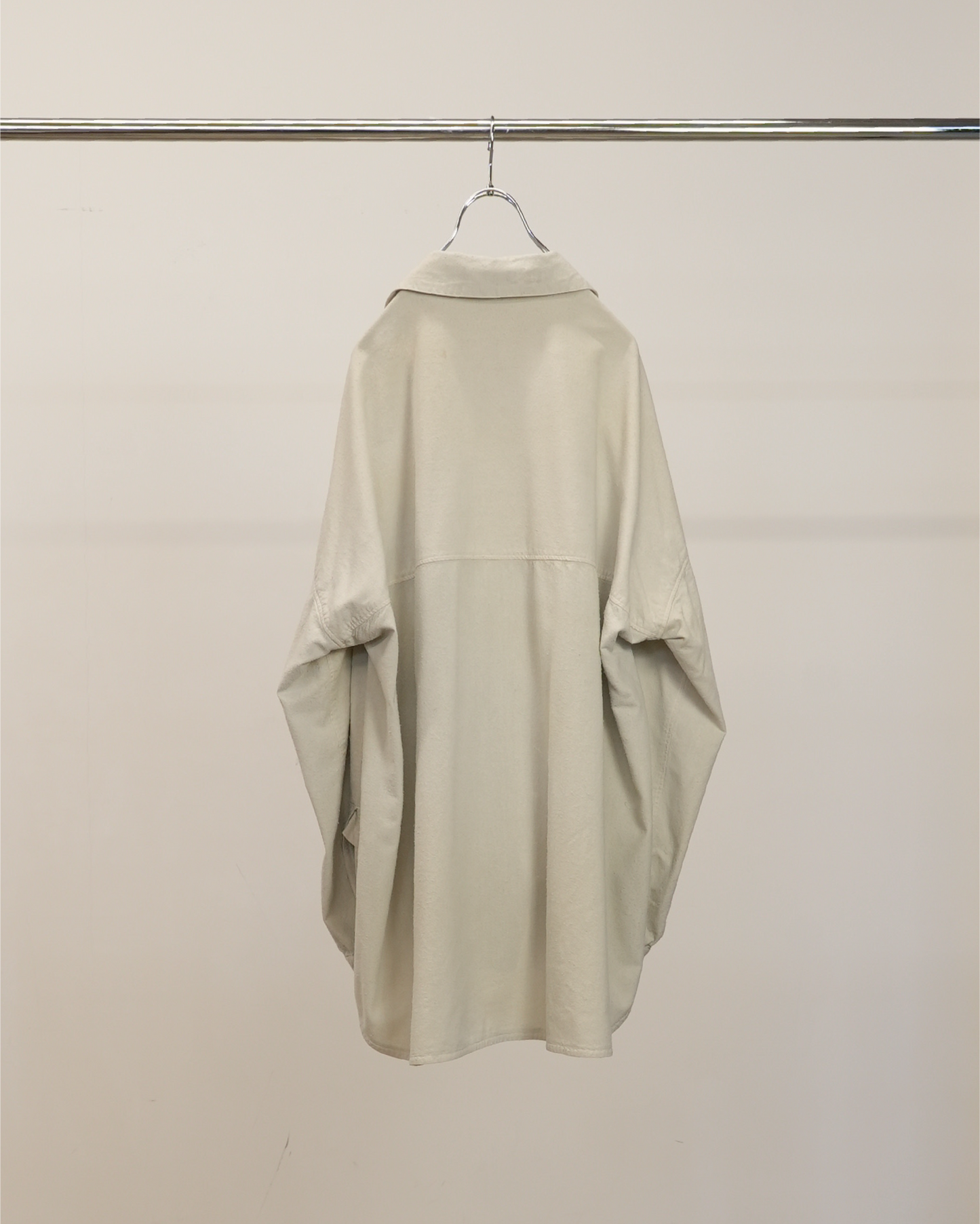 SILK NEP LONG SHIRT(OFF)