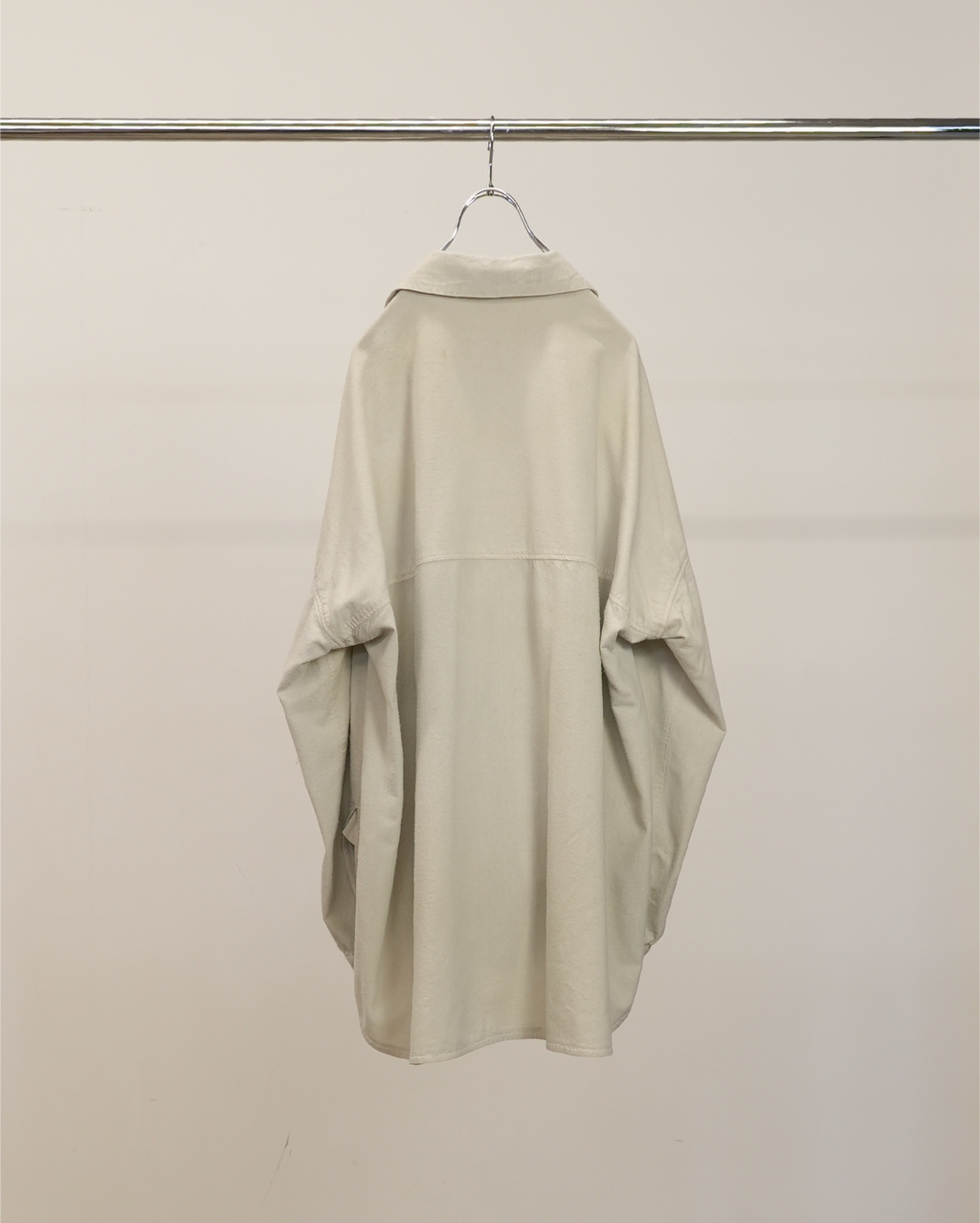 SILK NEP LONG SHIRT(OFF)