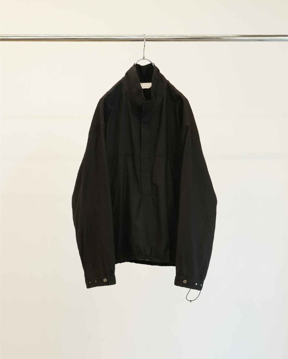 L/N PULLOVER SHIRT(BLACK) – ANCELLM L/N PULLOVER SHIRT(BLACK) – ANCELLM