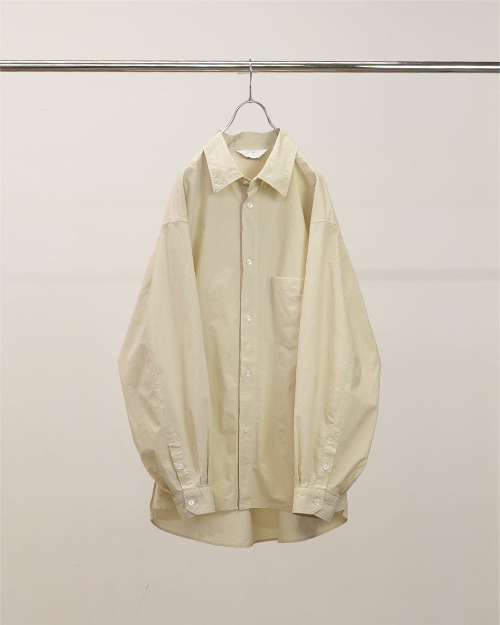 SHRINK OVER SHIRT(D.CREAM) – ANCELLM SHRINK OVER SHIRT(D.CREAM) – ANCELLM