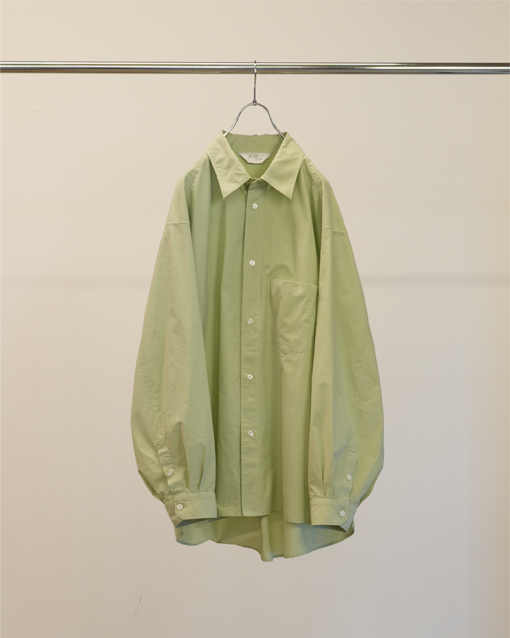 SHRINK OVER SHIRT(GRAYMINT) – ANCELLM SHRINK OVER SHIRT(GRAYMINT) – ANCELLM