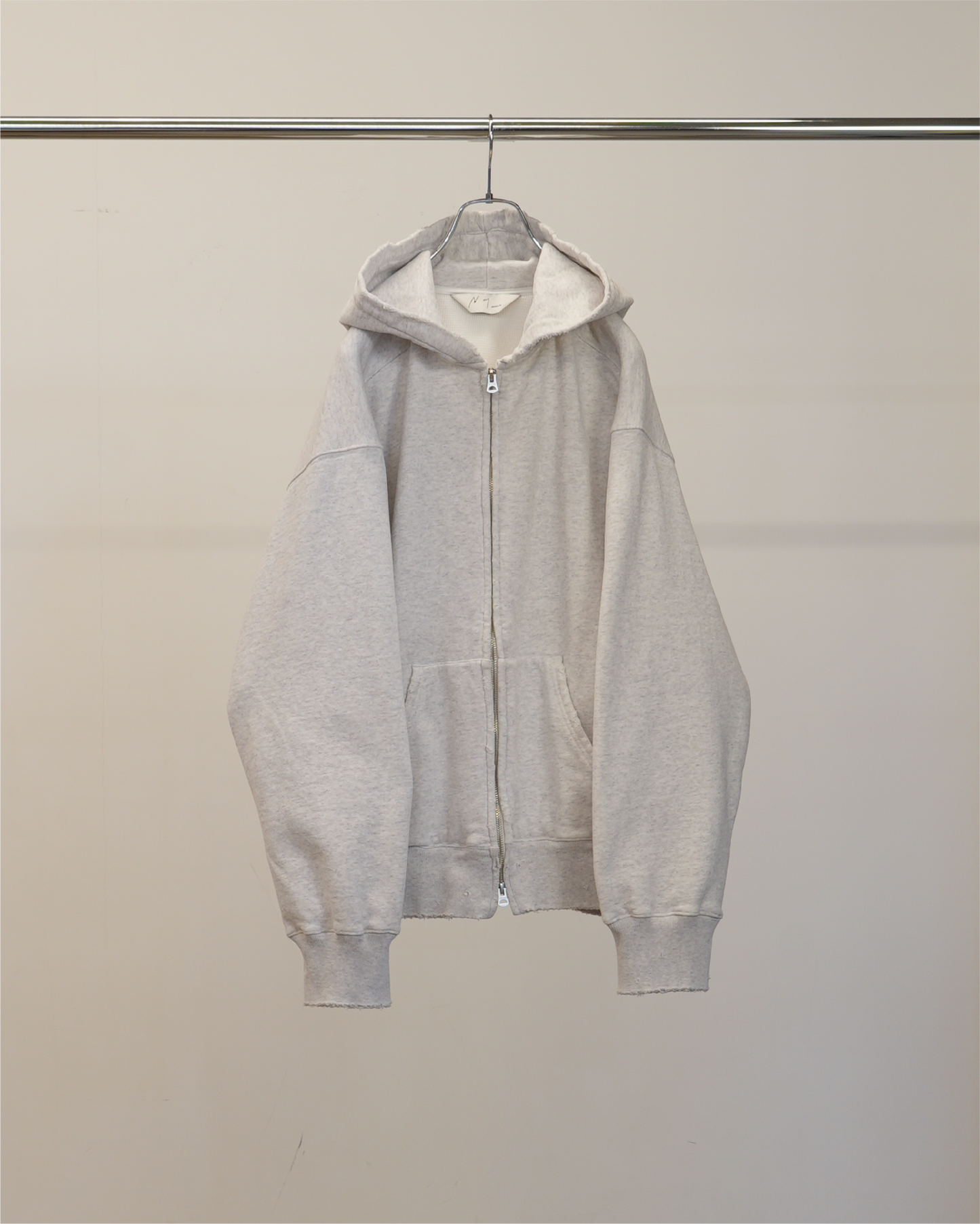 ZIP HOODIE(HEATHER)