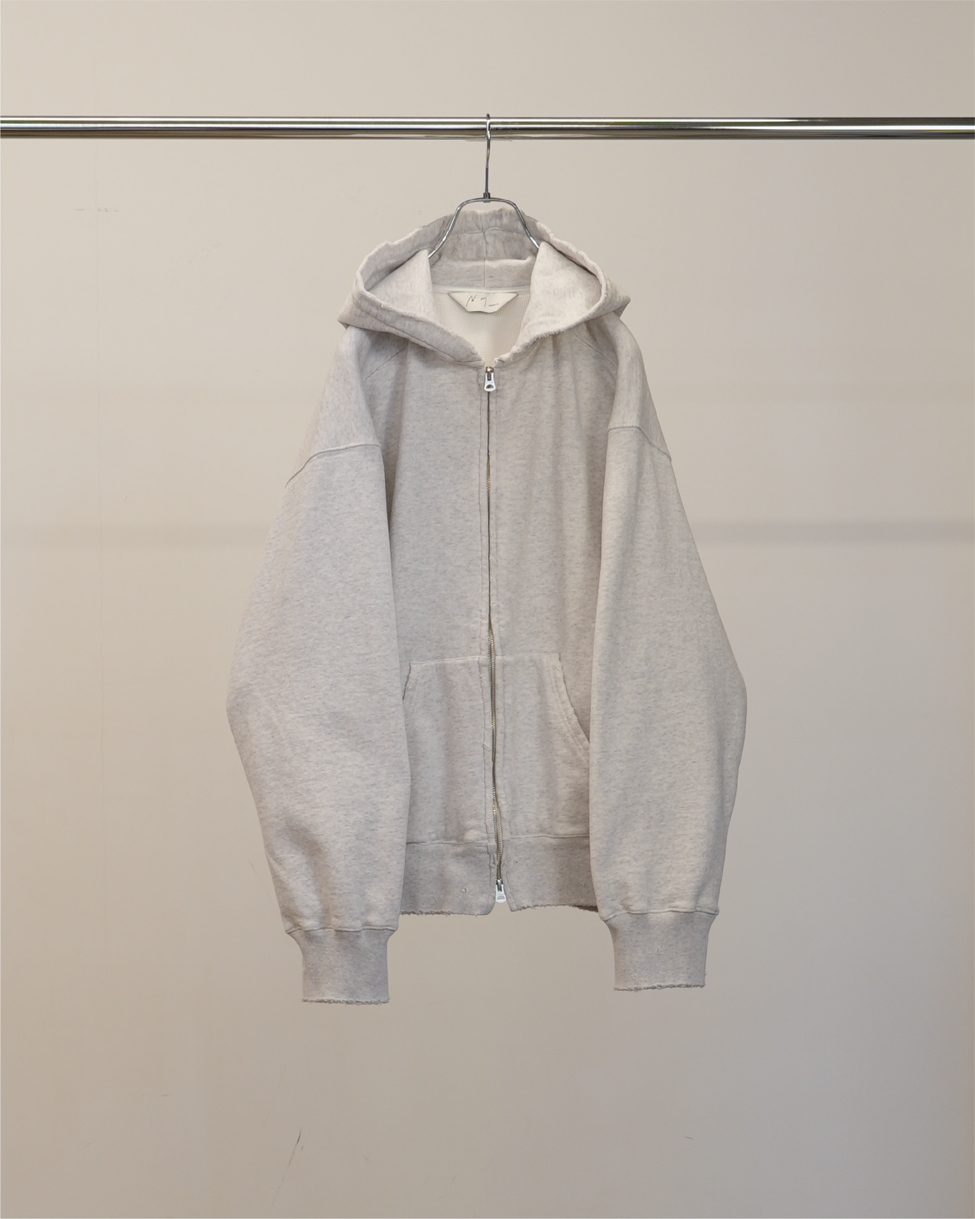 ZIP HOODIE(HEATHER) – ANCELLM