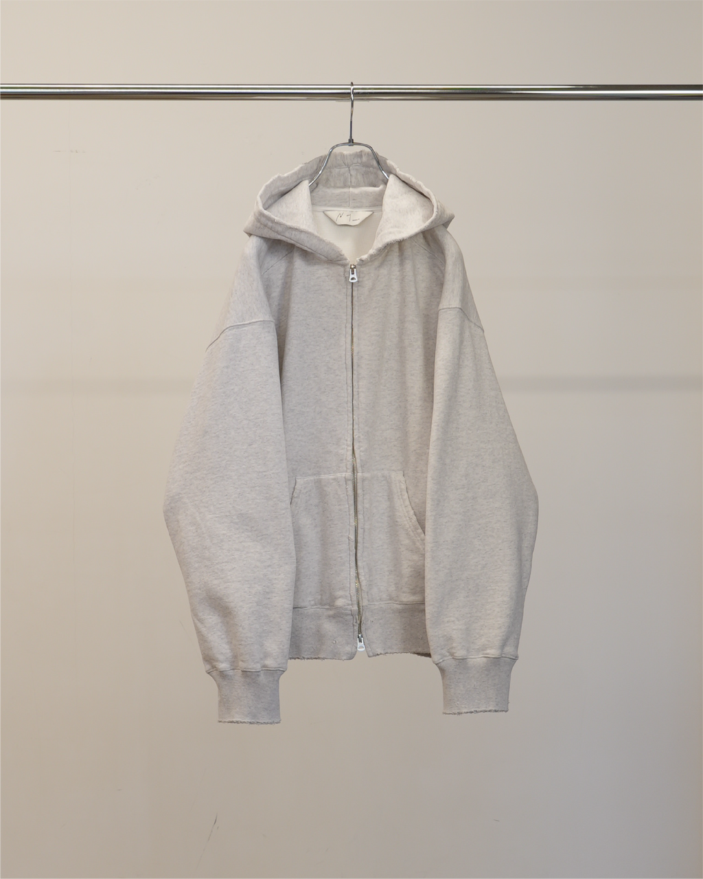 ZIP HOODIE(HEATHER)