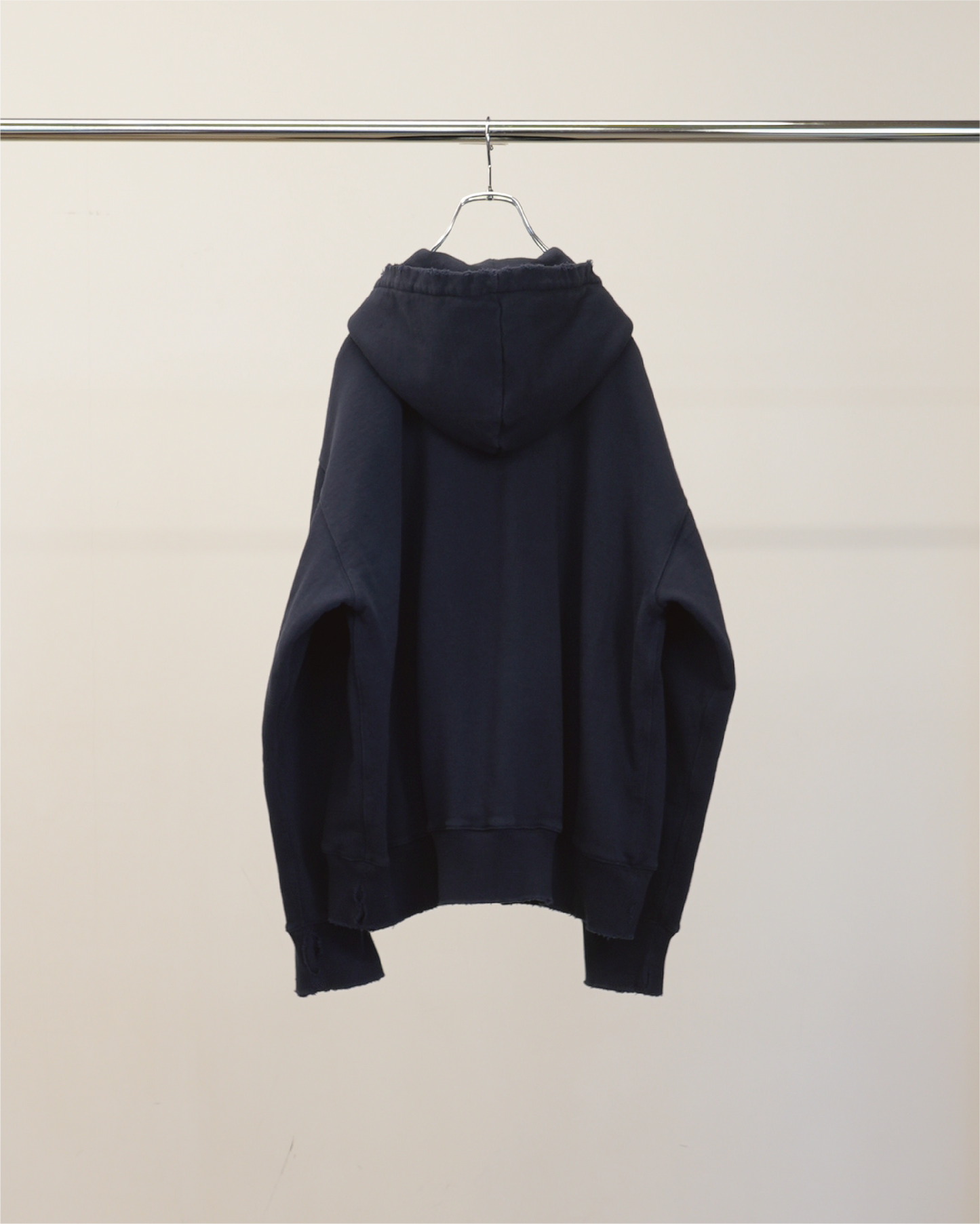 ZIP HOODIE(NAVY) – ANCELLM