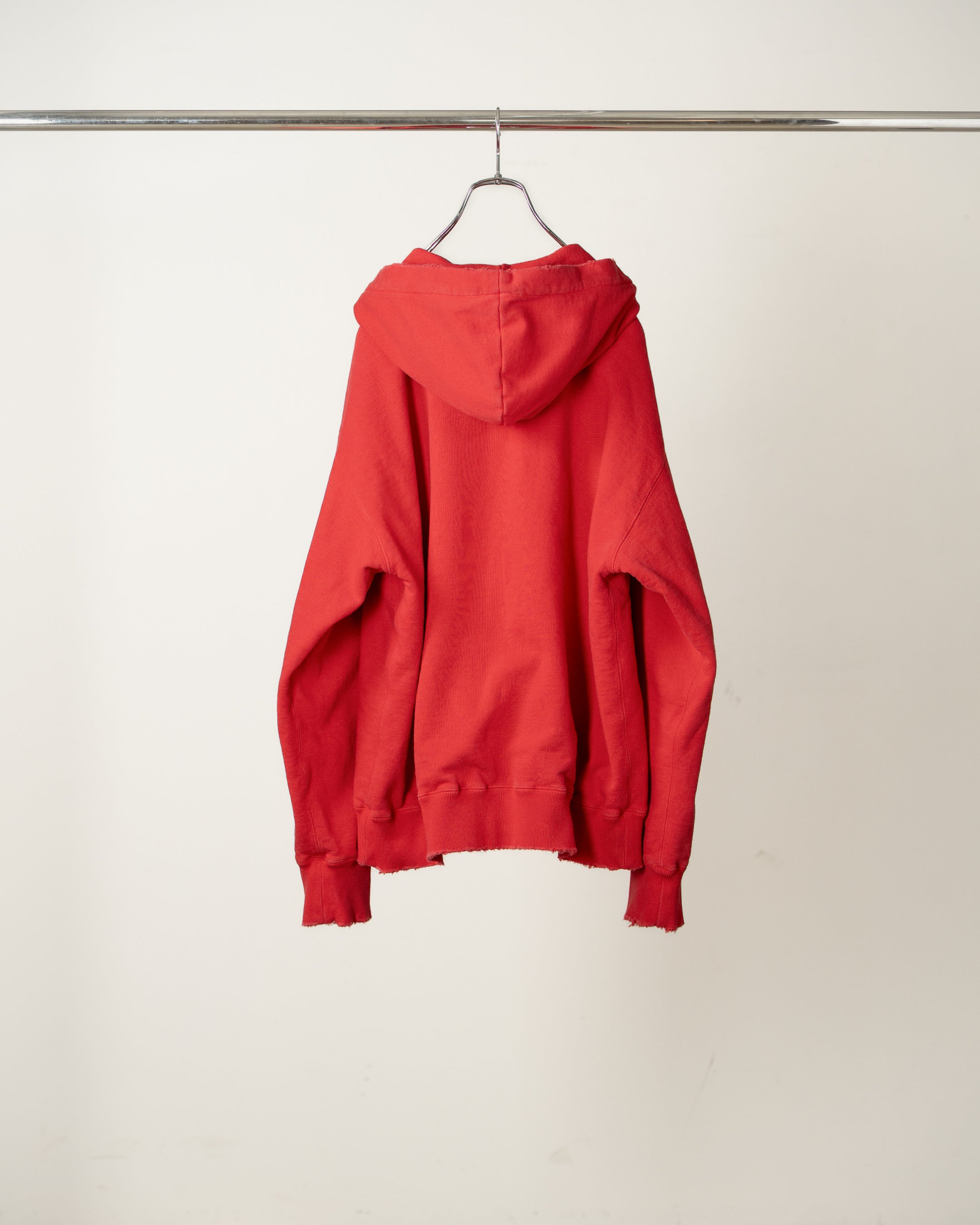 ZIP UP HOODIE(RED) – ANCELLM