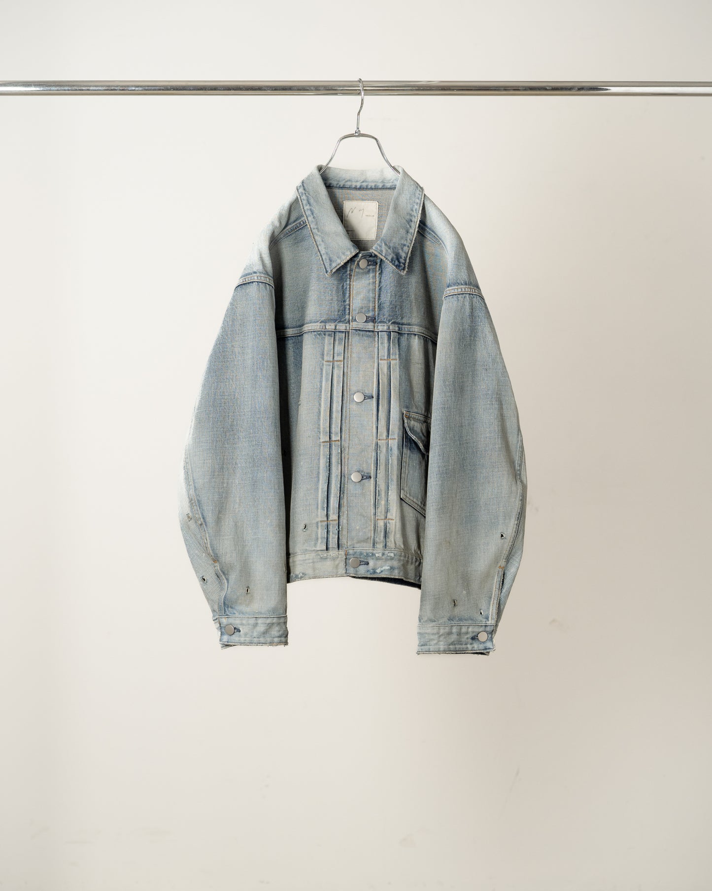 TYPE-1 AGING DENIM JACKET(L.INDIGO)