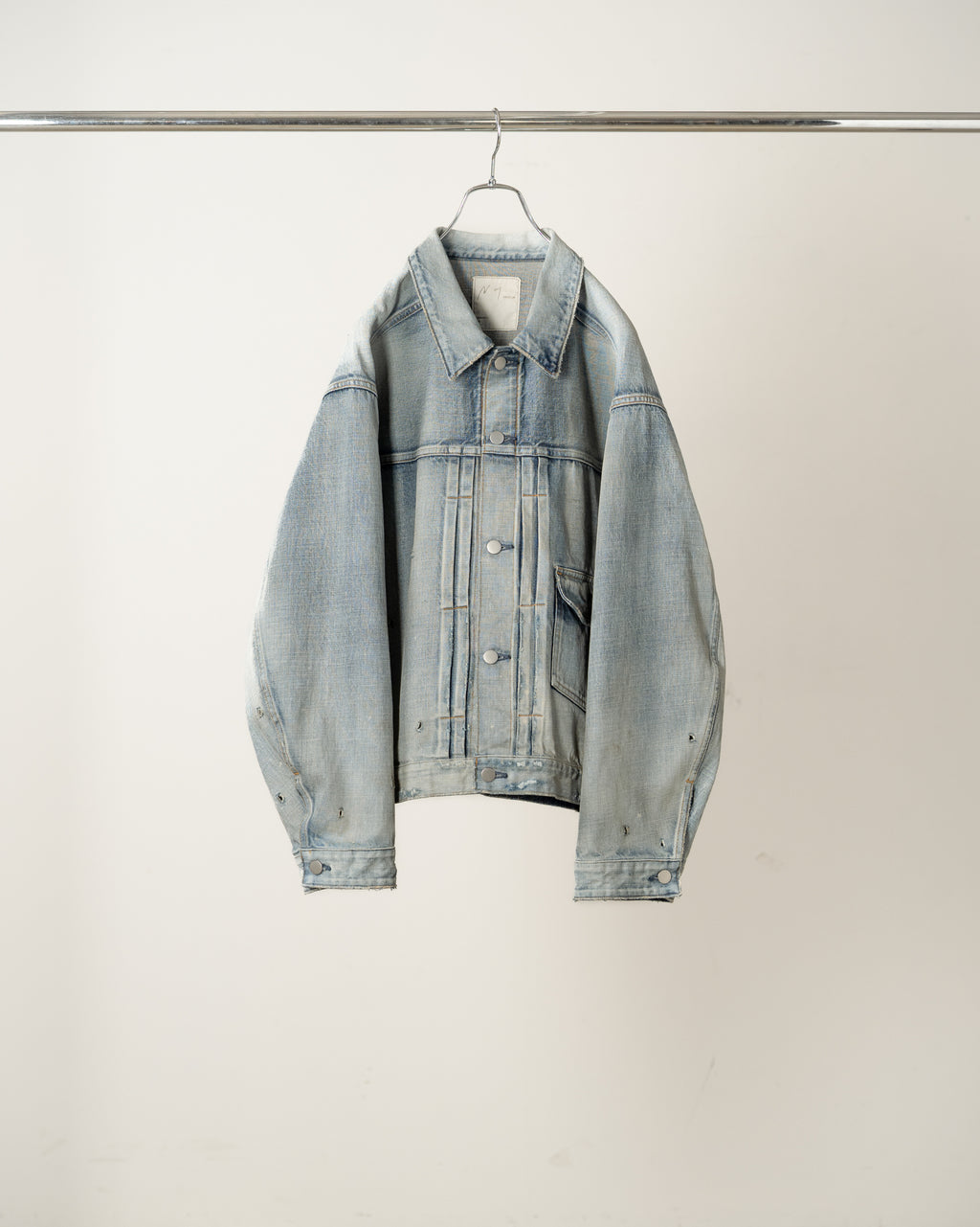 TYPE-1 AGING DENIM JACKET(L.INDIGO)