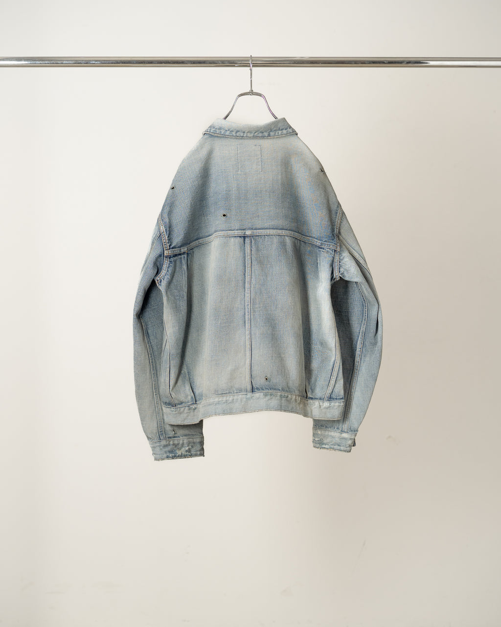 TYPE-1 AGING DENIM JACKET(L.INDIGO)