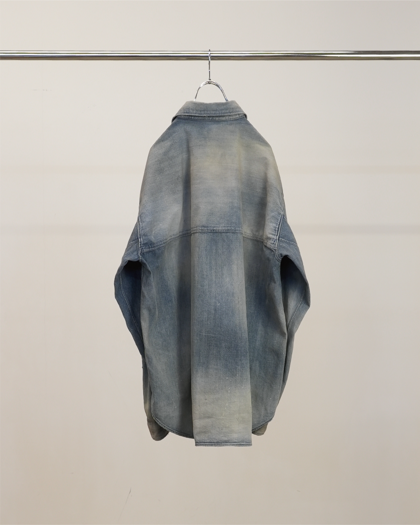 DENIM DRESS SHIRT(INDIGO)