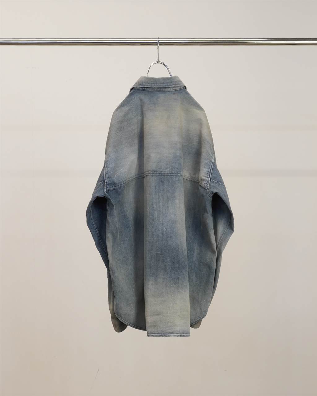 DENIM DRESS SHIRT(INDIGO)