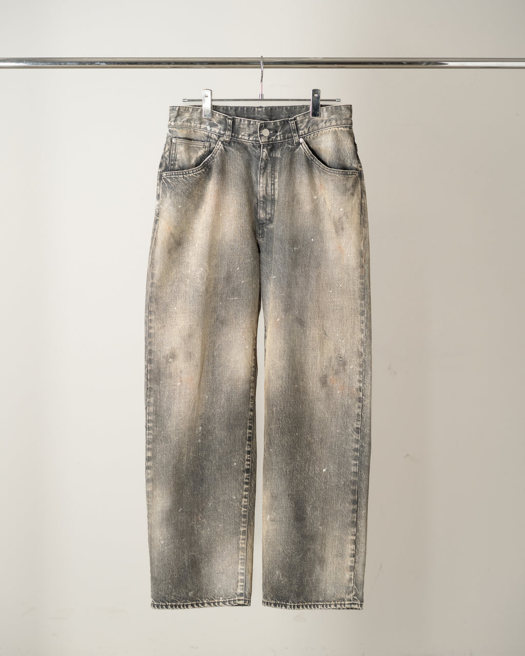 #02 TAPERED 5P DENIM PANTS(BLACK)