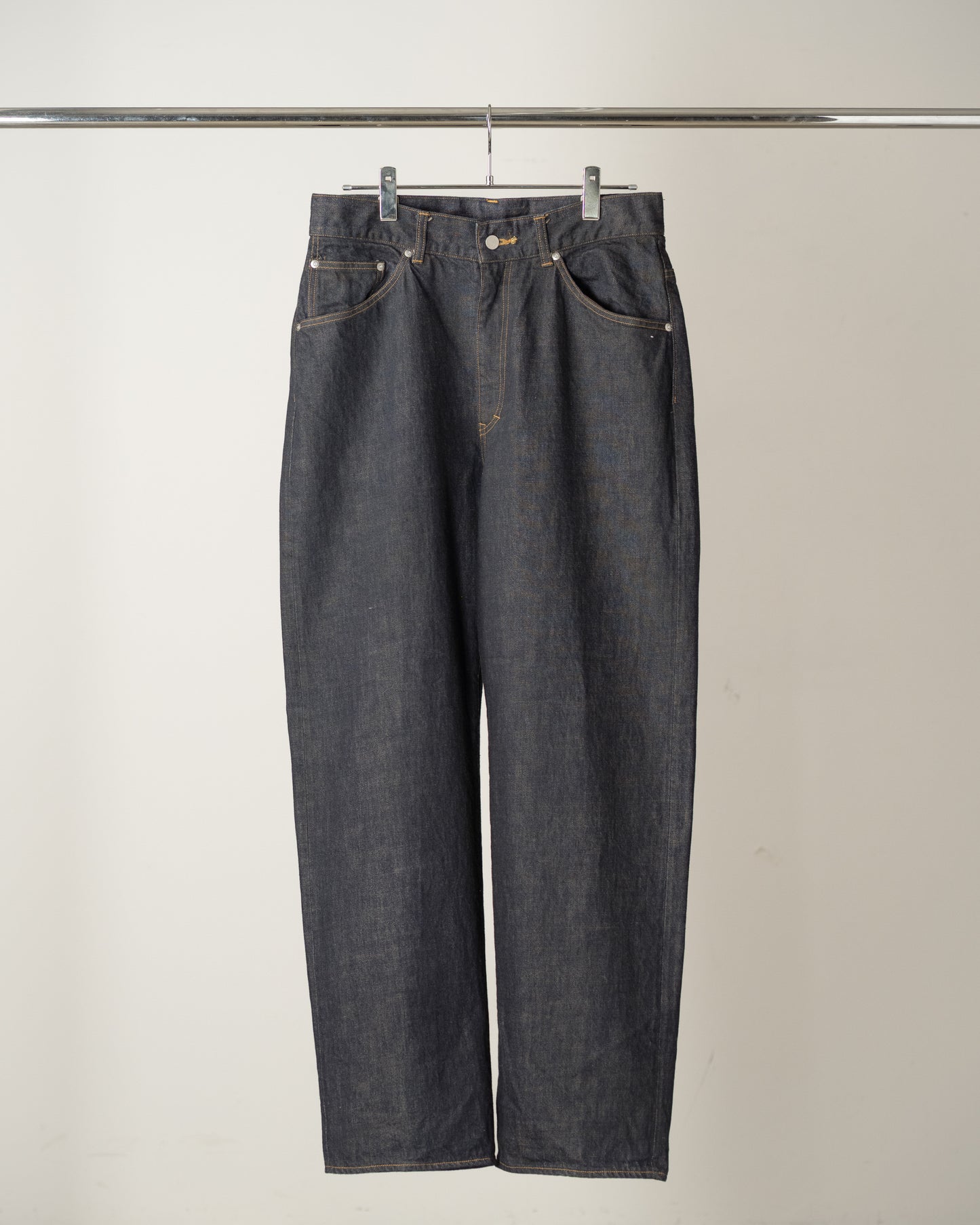 #02 SELVEDGE TAPERED 5P DENIM PANTS OW