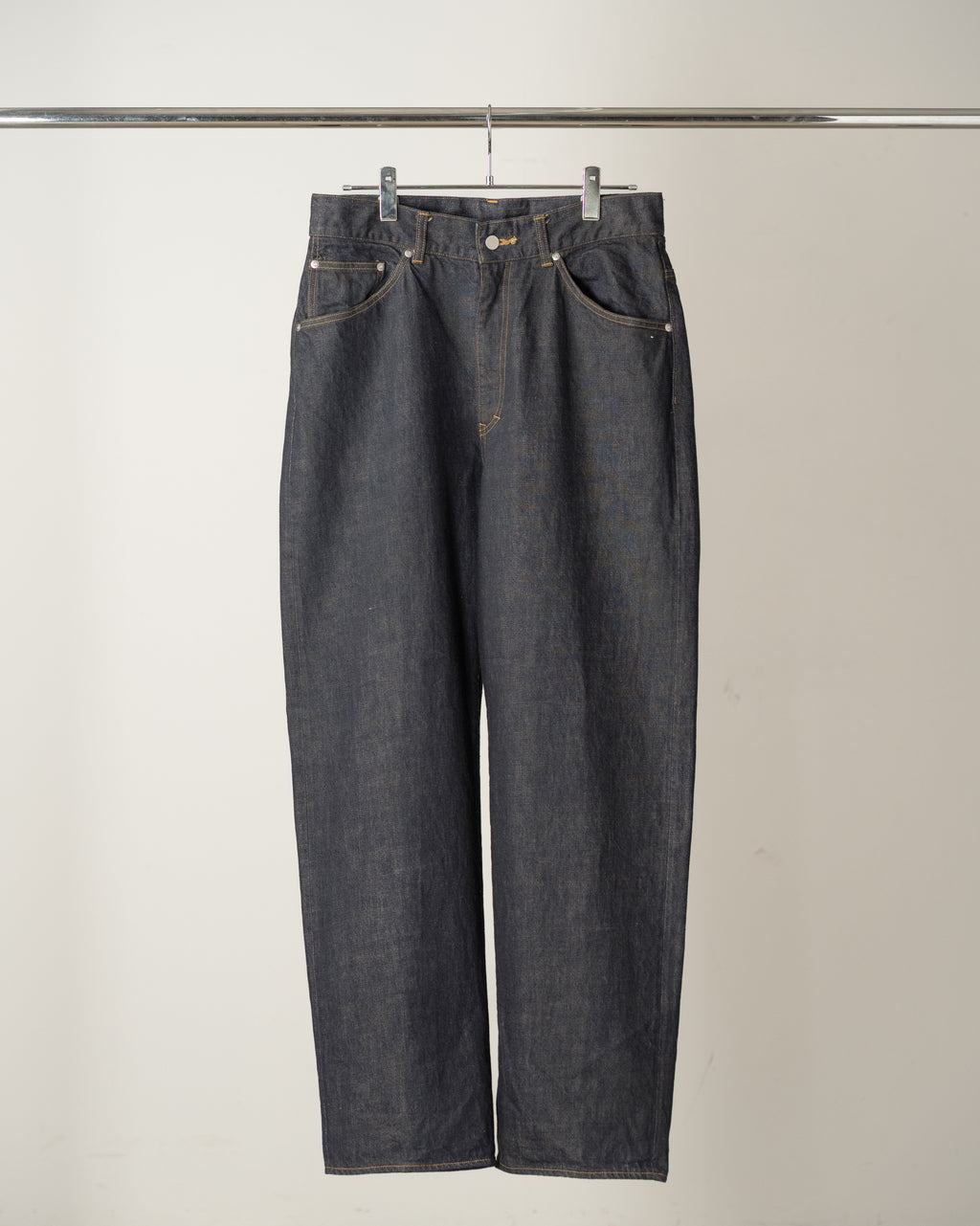 #02 SELVEDGE TAPERED 5P DENIM PANTS OW