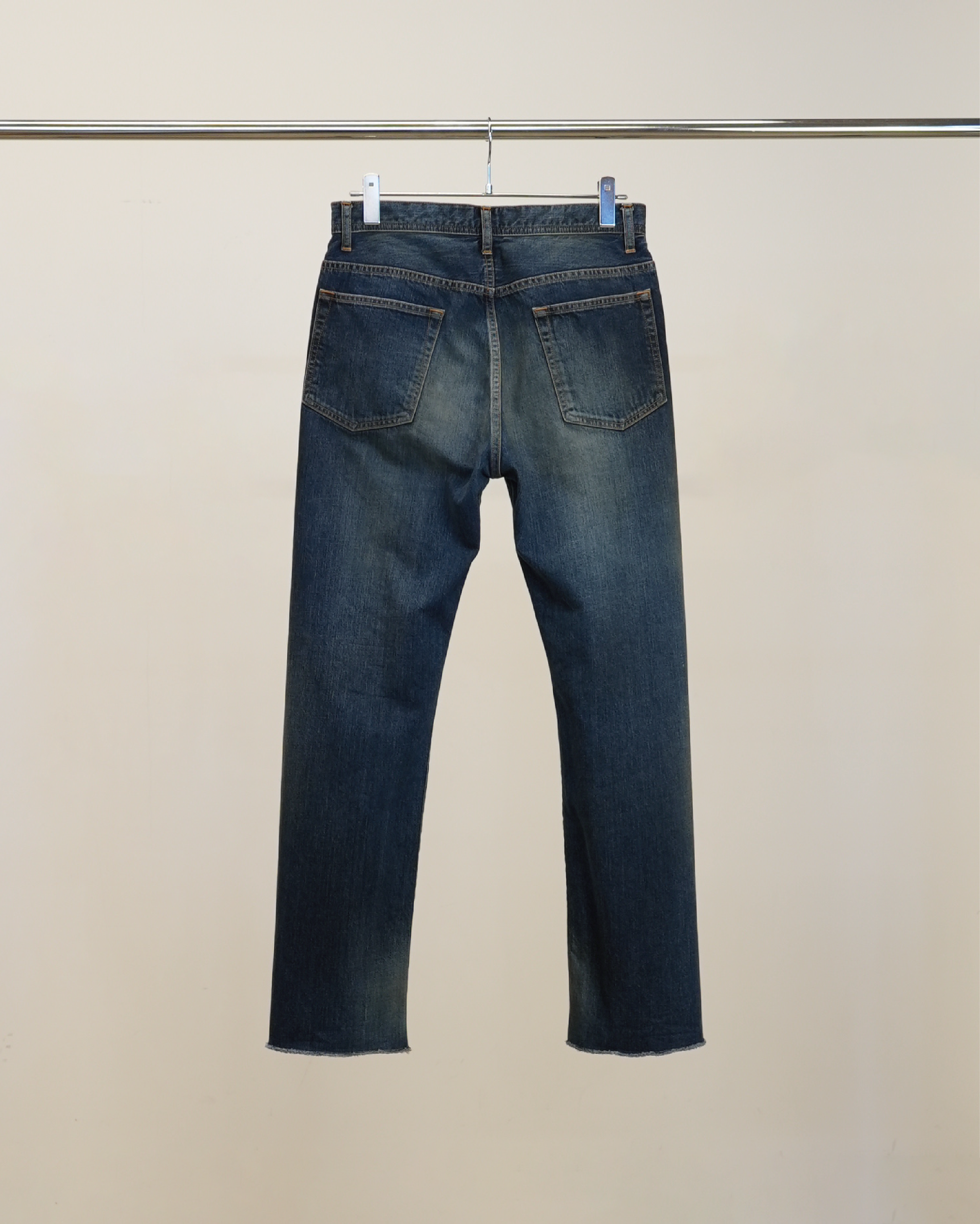 Ancellm INDIGO STRAIGHT 5P DENIM PANTS 【公式通販】