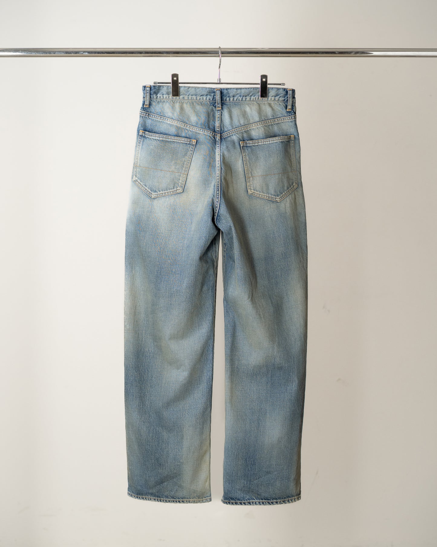 #08 MIDDLE STRAIGHT 5P DENIM PANTS(INDIGO)