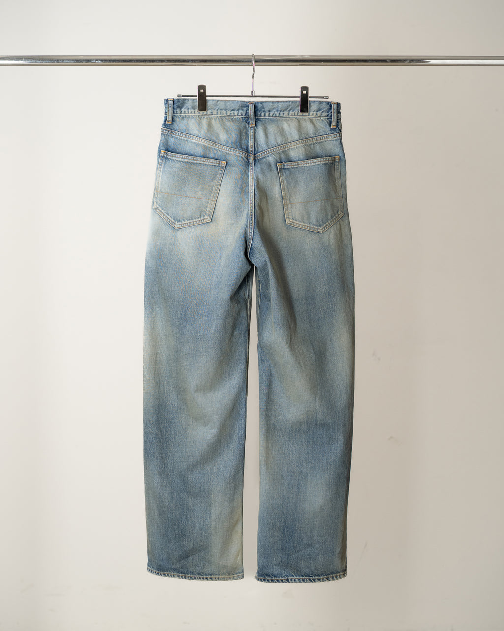 #08 MIDDLE STRAIGHT 5P DENIM PANTS(INDIGO)