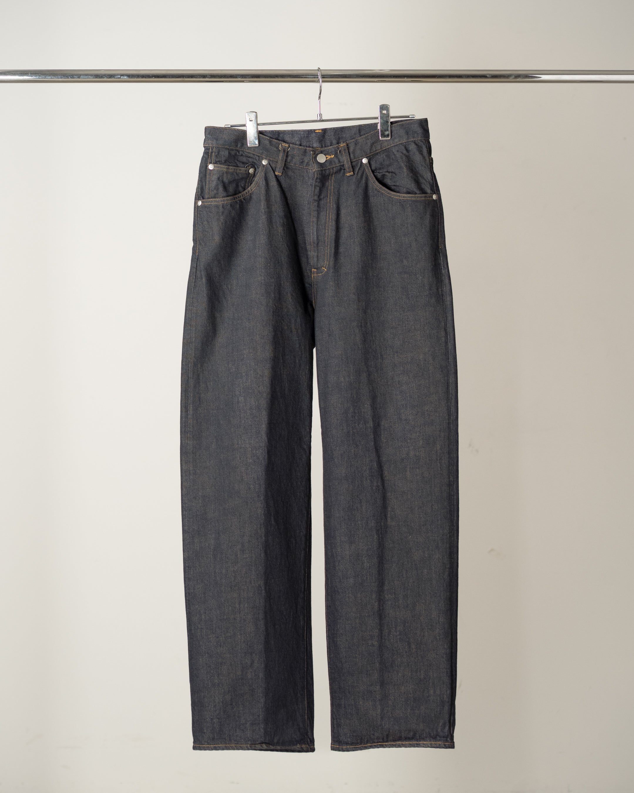 08 SELVEDGE MIDDLE STRAIGHT 5P DENIM PANTS OW – ANCELLM