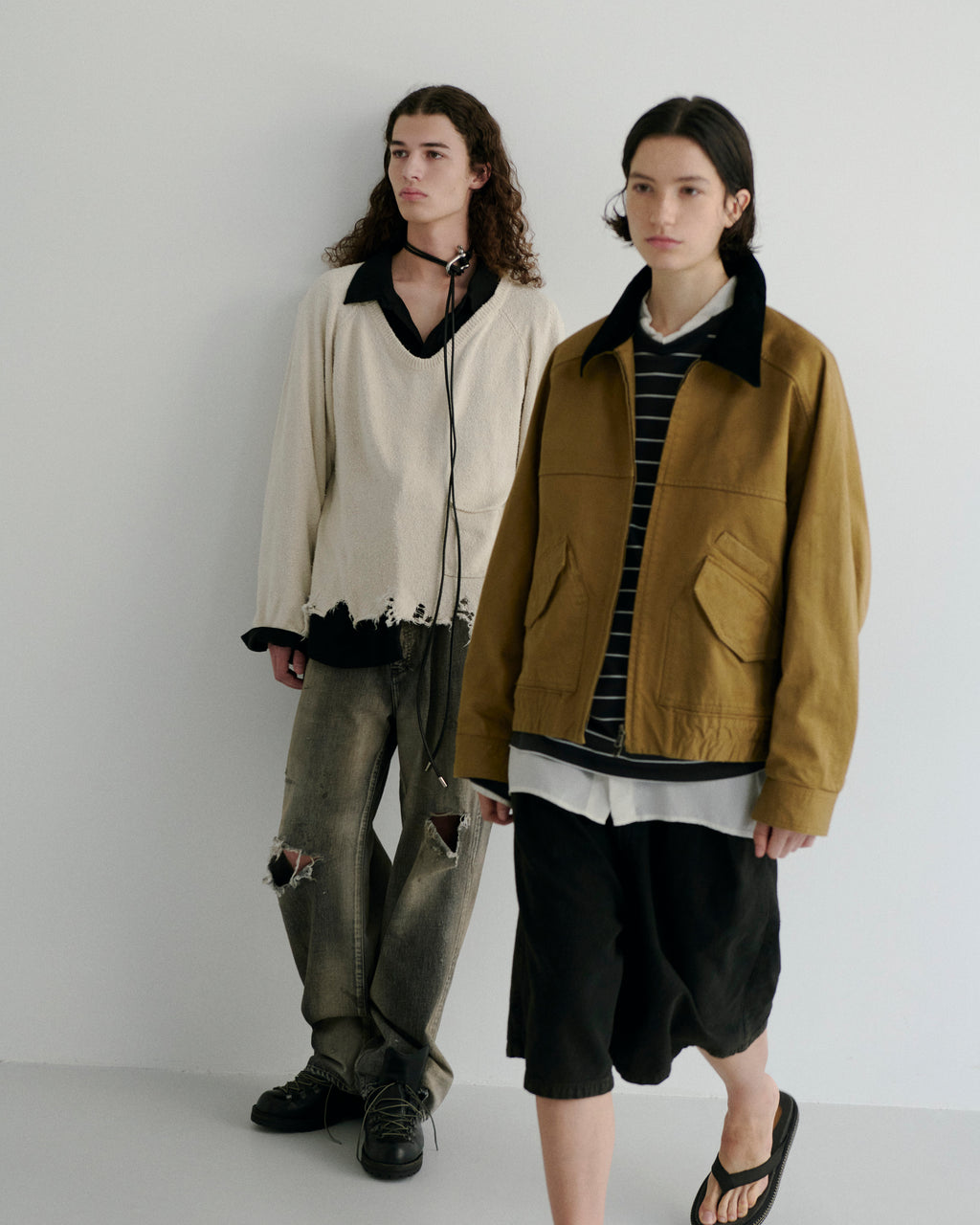 【限定】ANCELLM FINX CO ZIP BLOUSON size2 ancellm_official for @attic_sendai ancstore_tokyo FINX CO ZIP BLOUSON