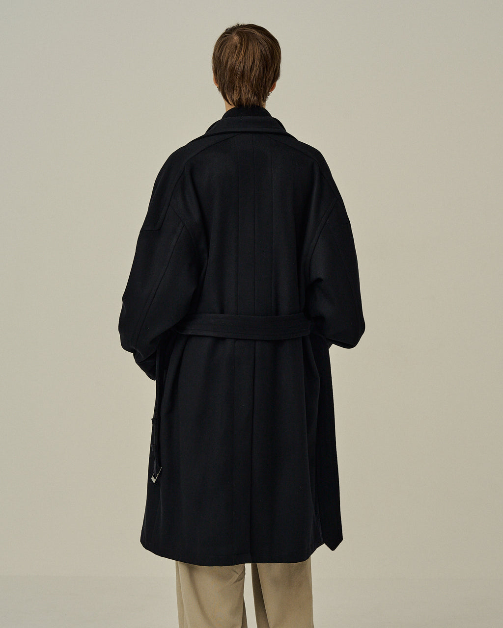 W/S/CA BALMACAAN COAT(BLACK)