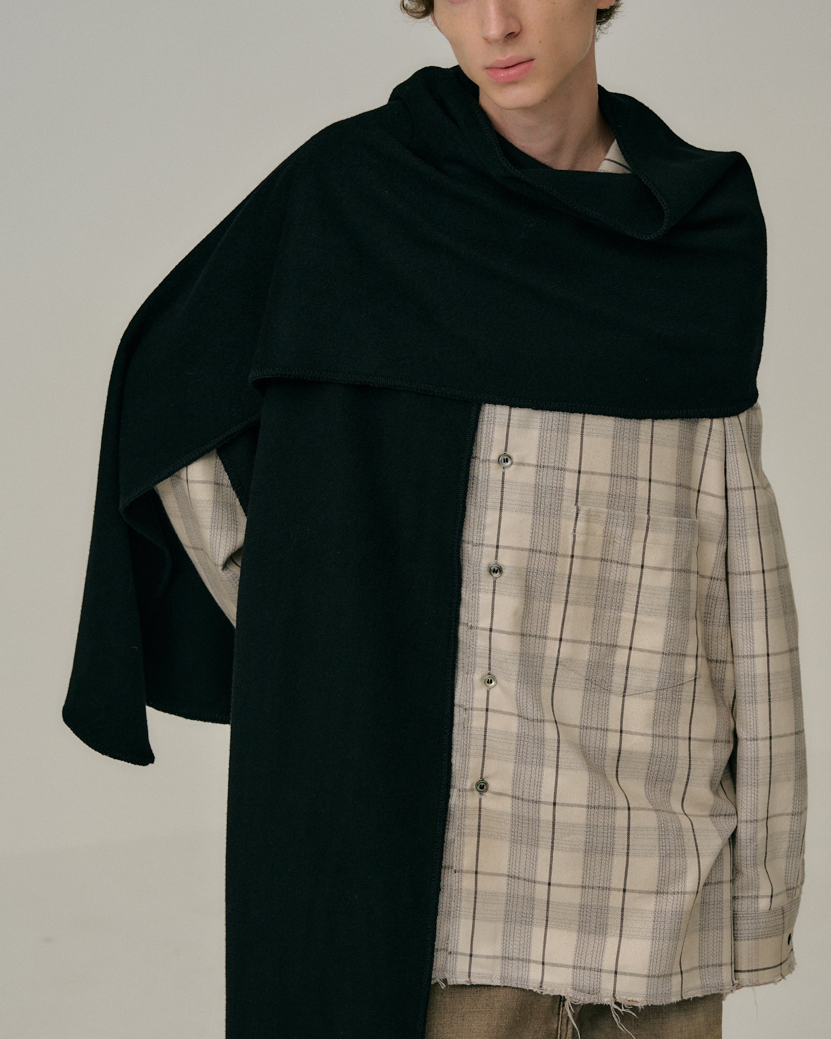 WOOL BLANKET SCARF – ANCELLM