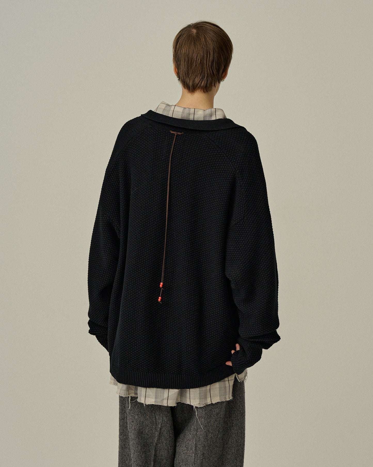 SKIPPER KNIT(BLACK)
