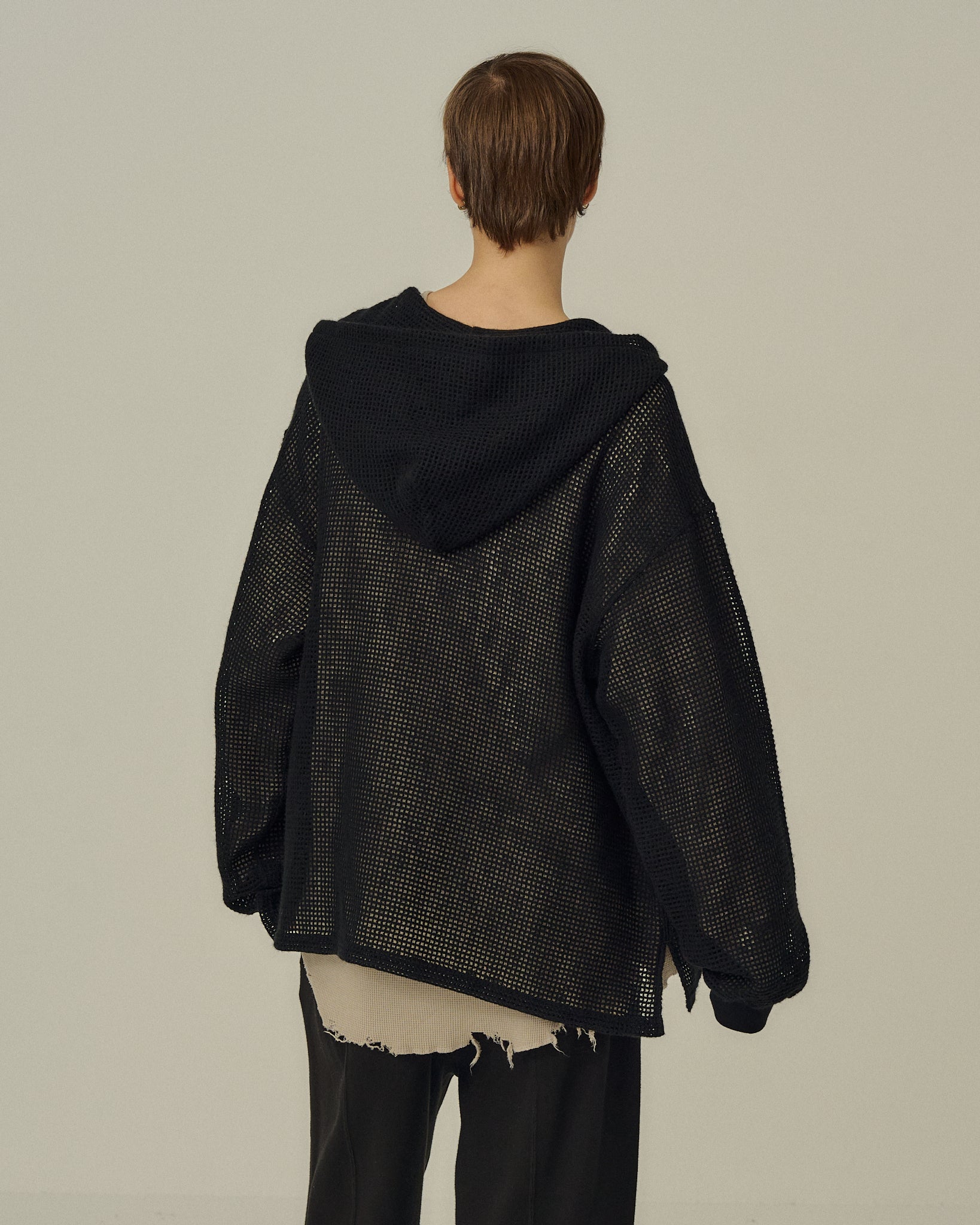 WOOL RUSSELL HOODIE(BLACK) – ANCELLM