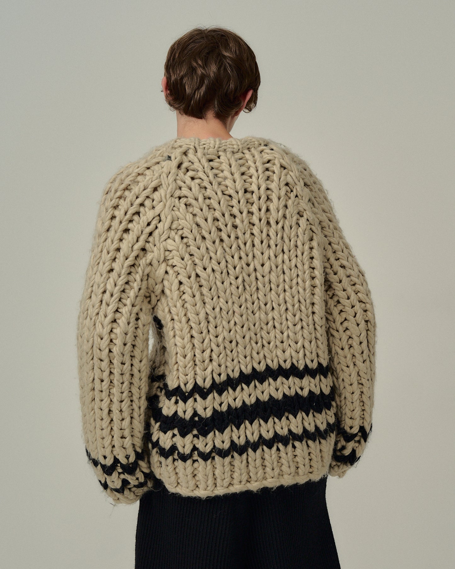 CHUNKY KNIT(BEIGE)