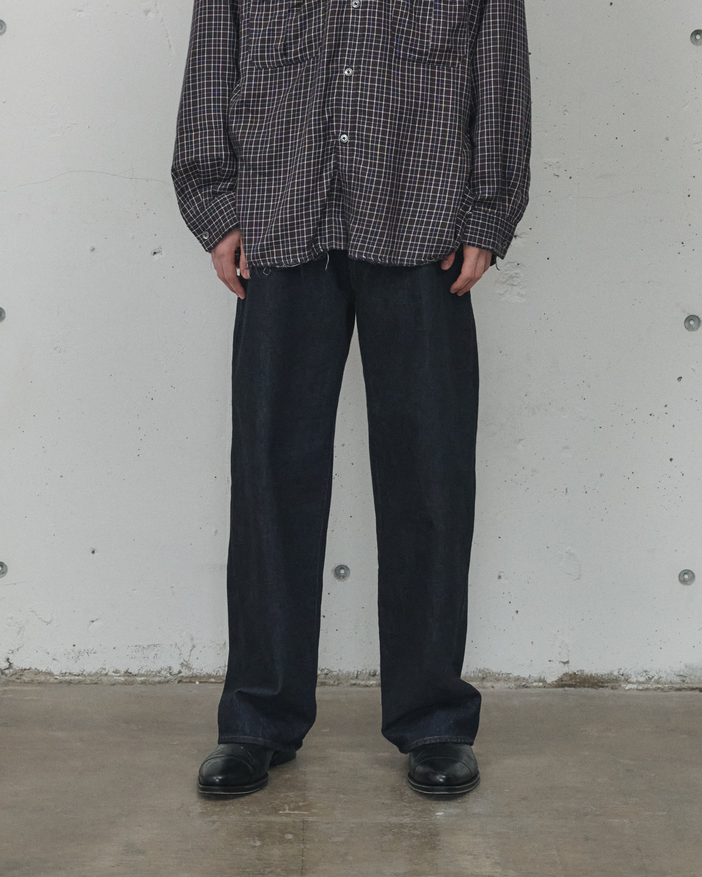 01 SELVEDGE MIDTAPERED 5P DENIM PANTS OW(INDIGO) – ANCELLM