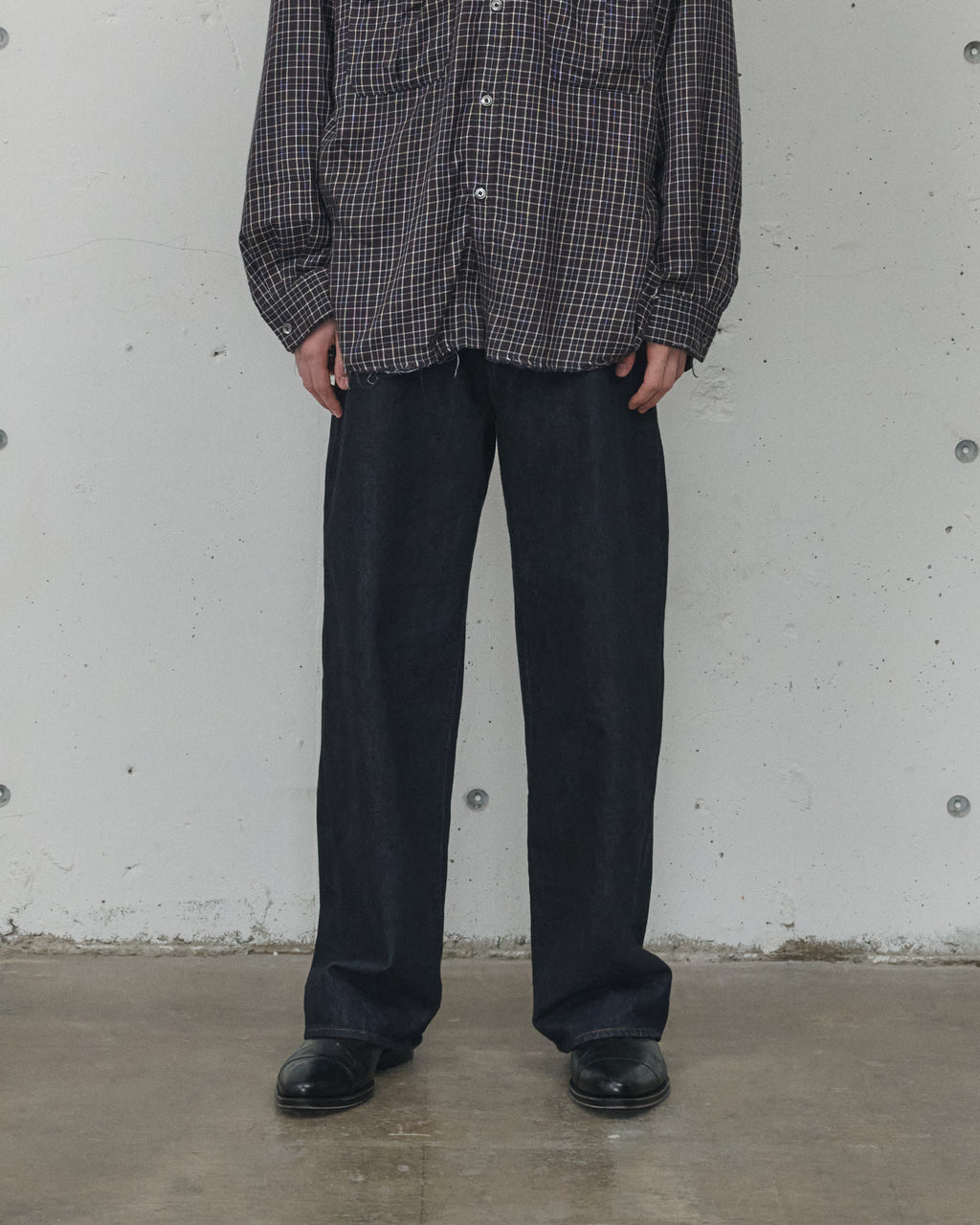 #01 SELVEDGE MIDTAPERED 5P DENIM PANTS OW(INDIGO)