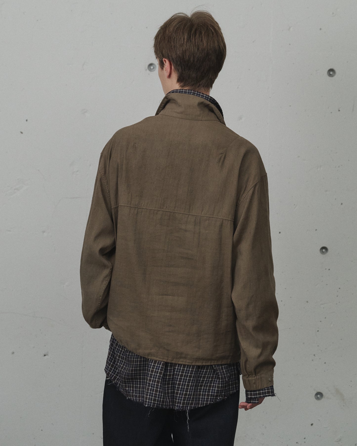 L/N PULLOVER SHIRT(BROWN)