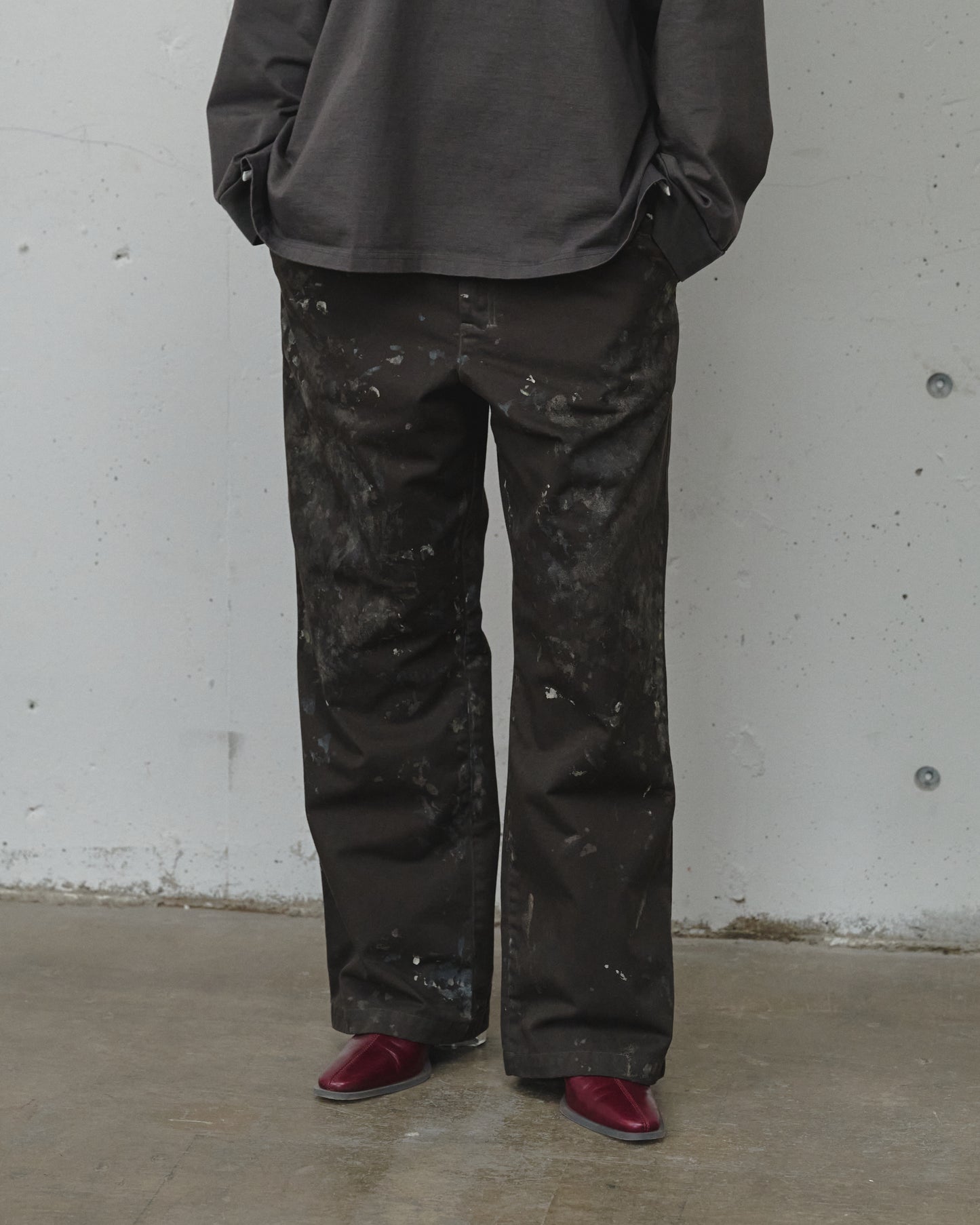 PAINTER’S CHINO PANTS(D.BROWN)