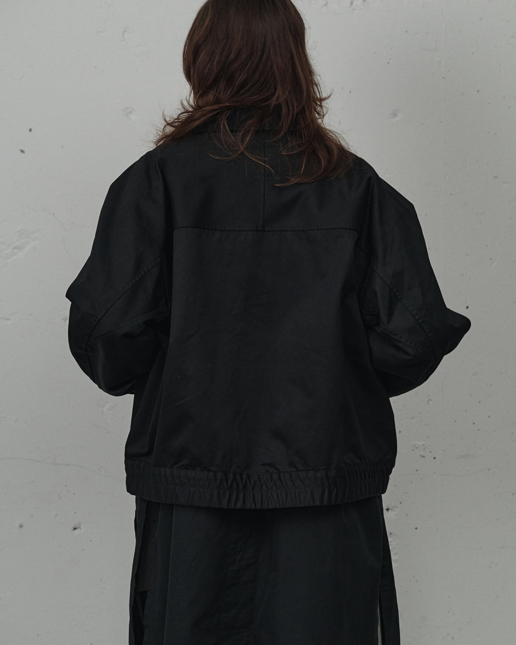ジャケット・アウター ANCELLM / EX. FINX CO ZIP BLOUSON BLACK ZIP BLOUSON(BLACK) – ANCELLM