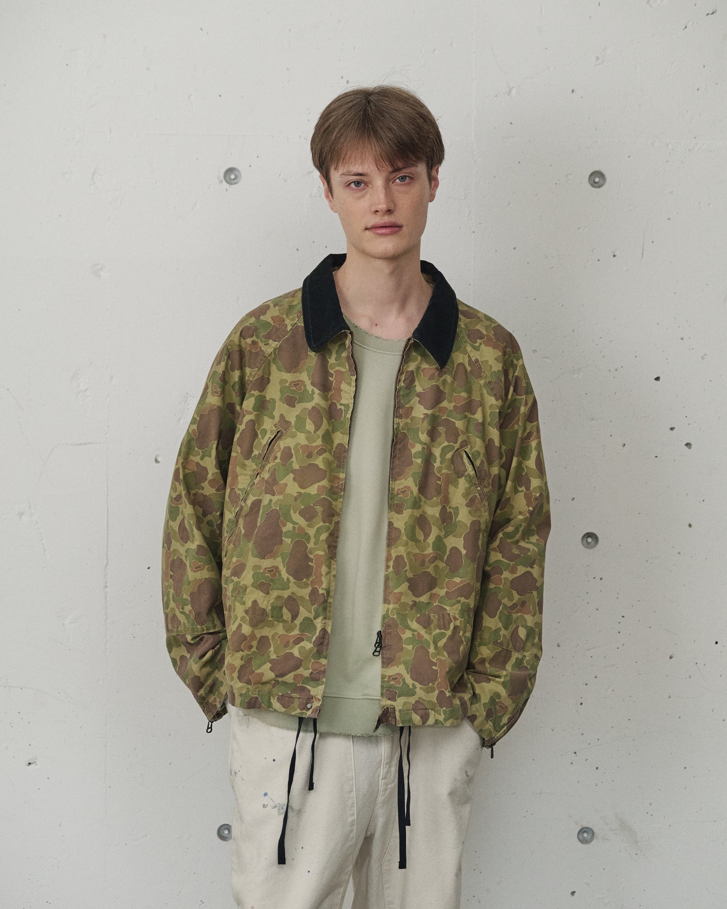 CAMO ZIPUP JACKET(DUCK HUNTER CAMO)