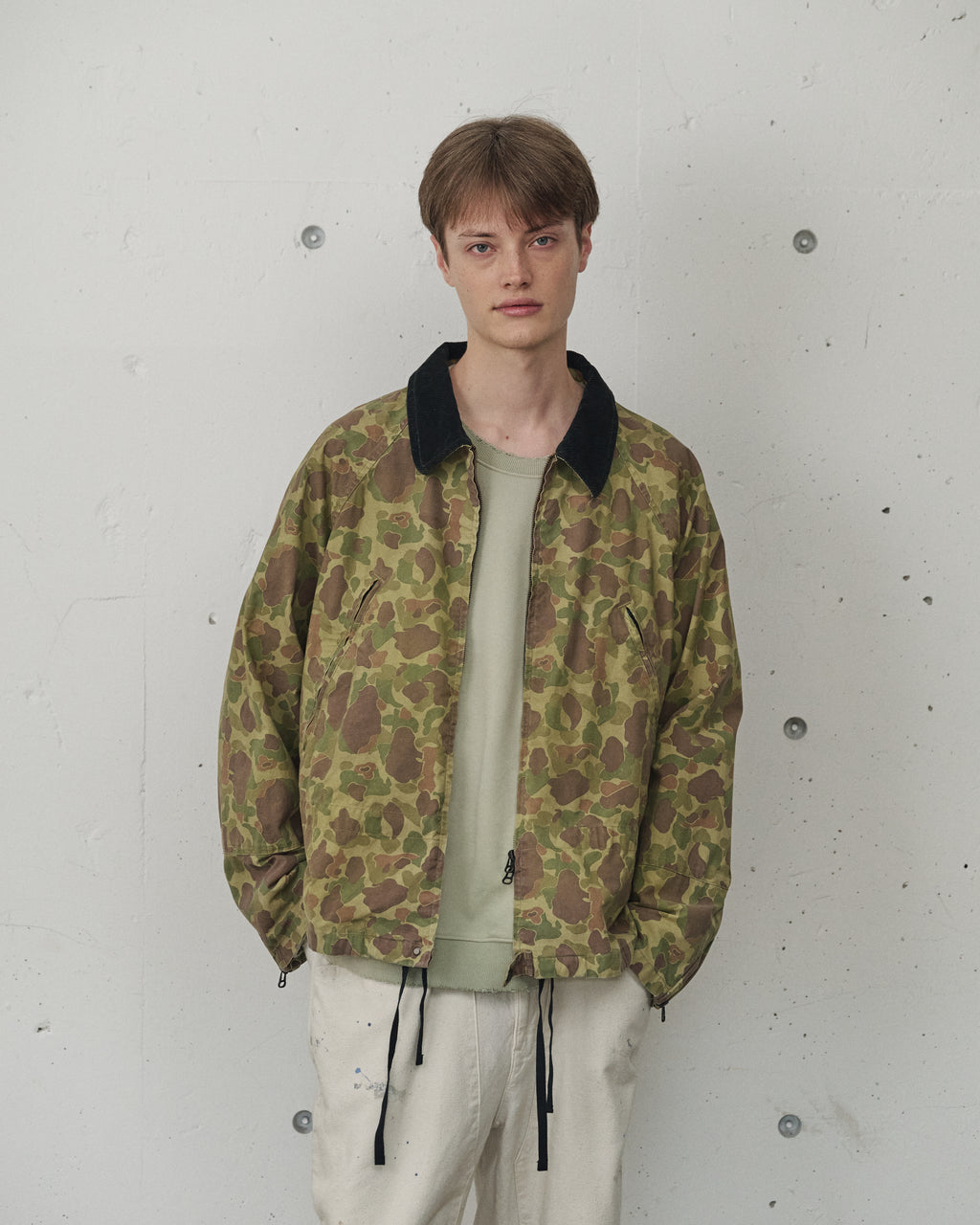 CAMO ZIPUP JACKET(DUCK HUNTER CAMO)