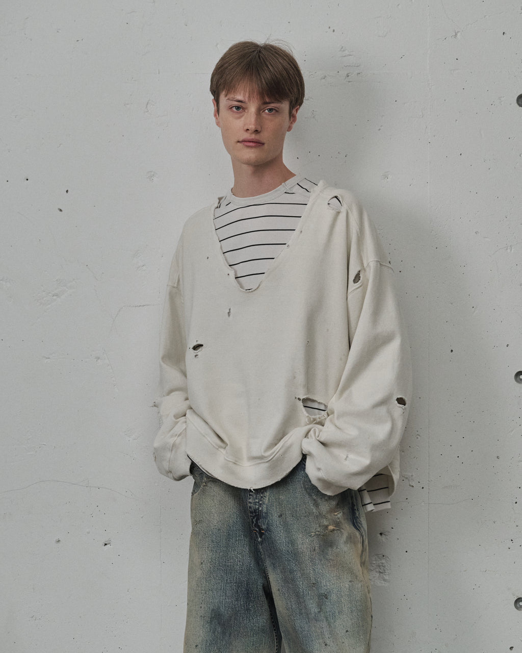 BORDER LS(WHITE) – ANCELLM