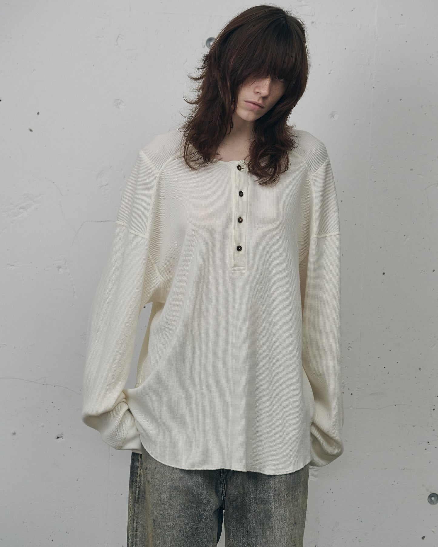 CA/C HENLEY LS(OFF)