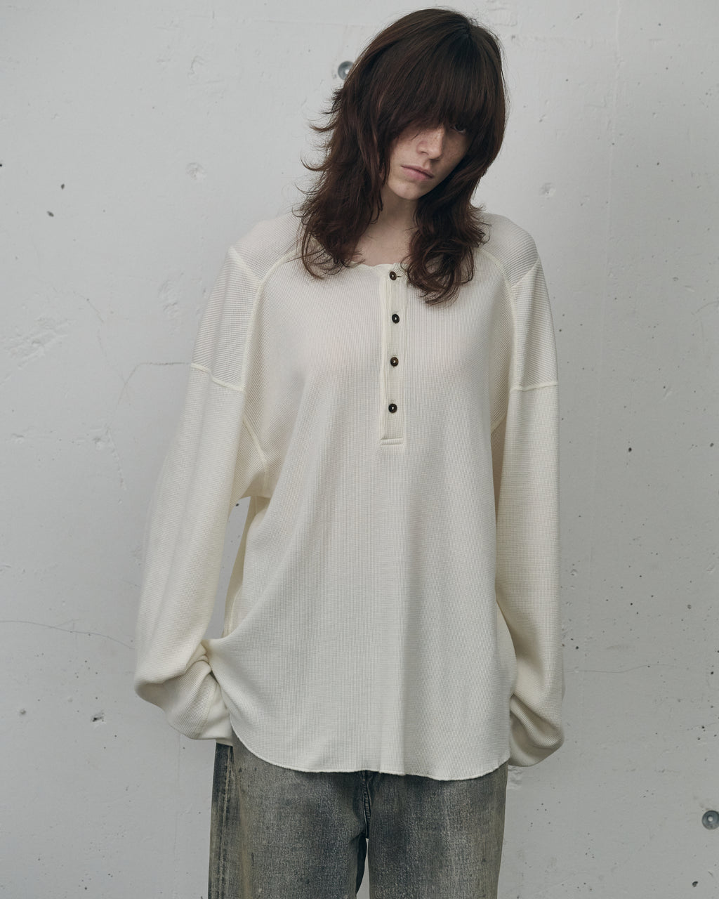 CA/C HENLEY LS(OFF)