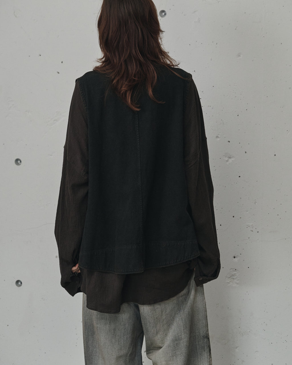 C/R DUCK UTILITY VEST(BLACK)