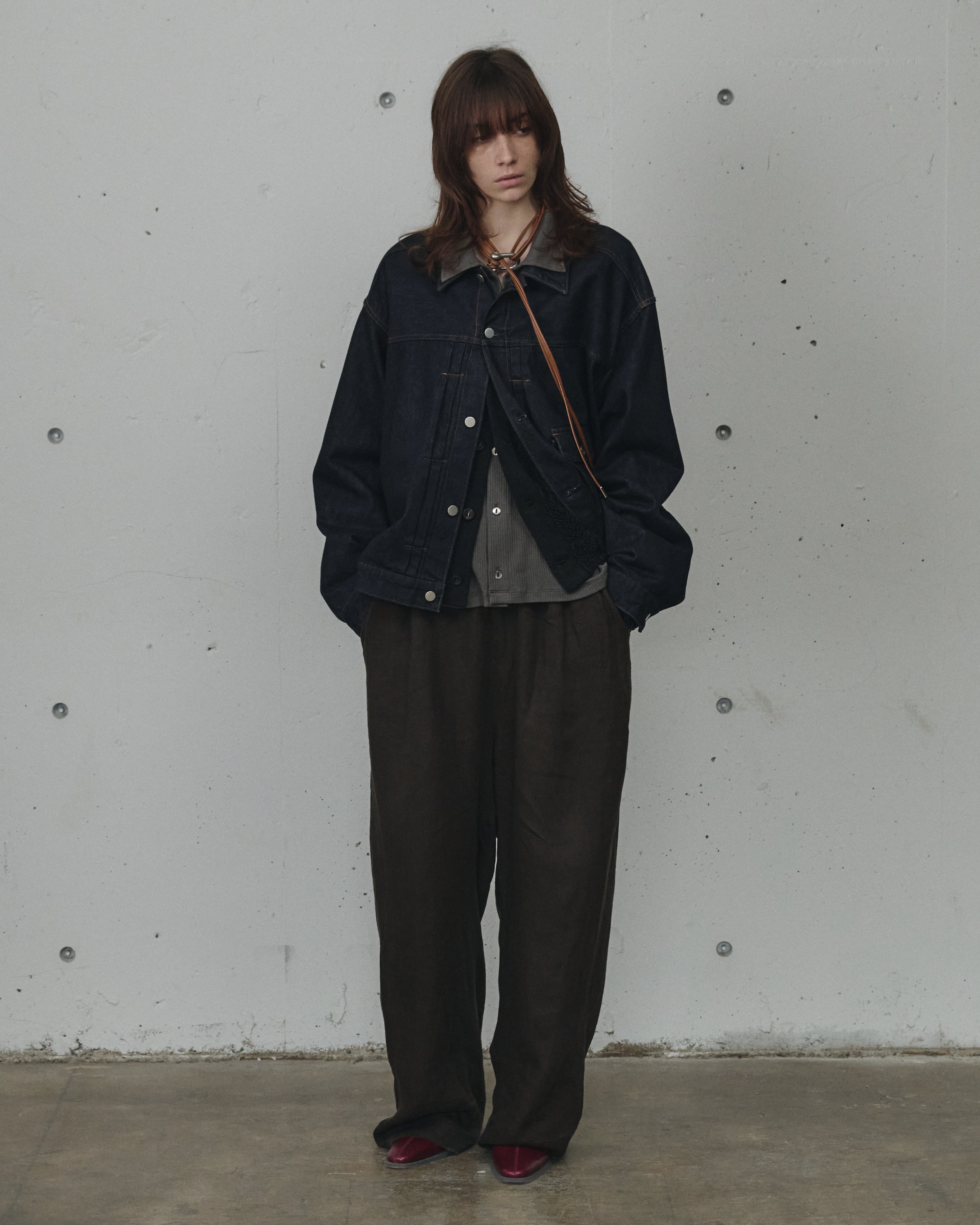 サイズ1 ancellm SELVEDGEDENIMJACKET TYPE-01 SELVEDGE DENIM JACKET TYPE-01(INDIGO) – ANCELLM